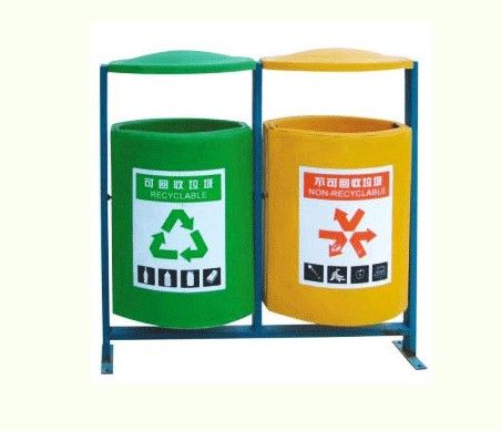 东莞长安玻璃钢分类垃圾桶 分类垃圾箱 惠州垃