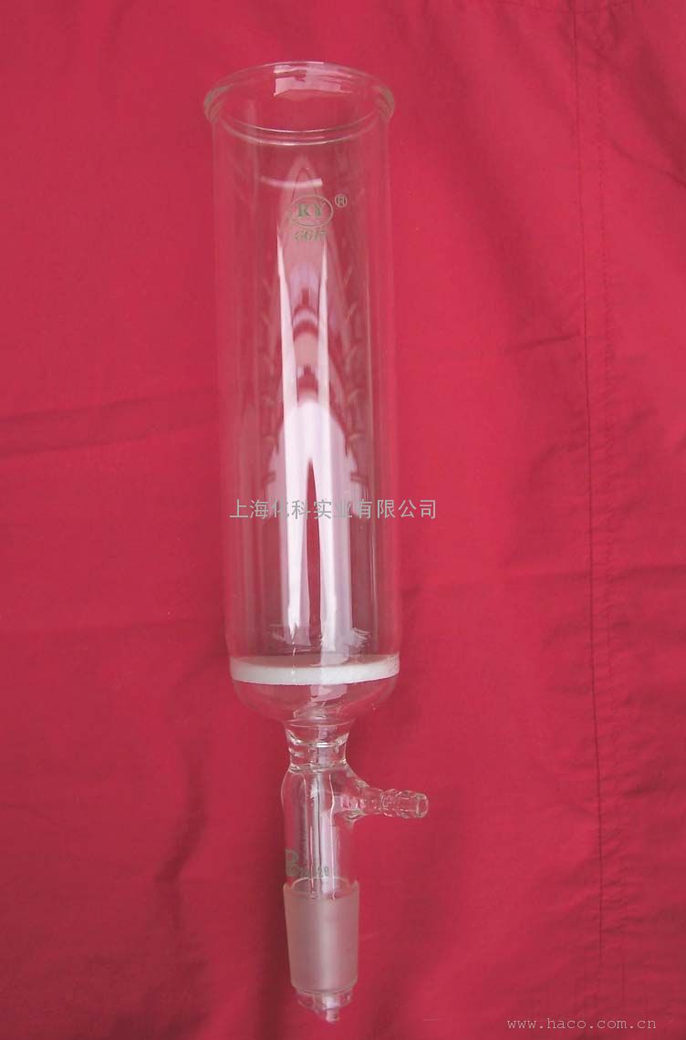 上海化科专业提供 具砂板,抽咀层析柱30*200/24等