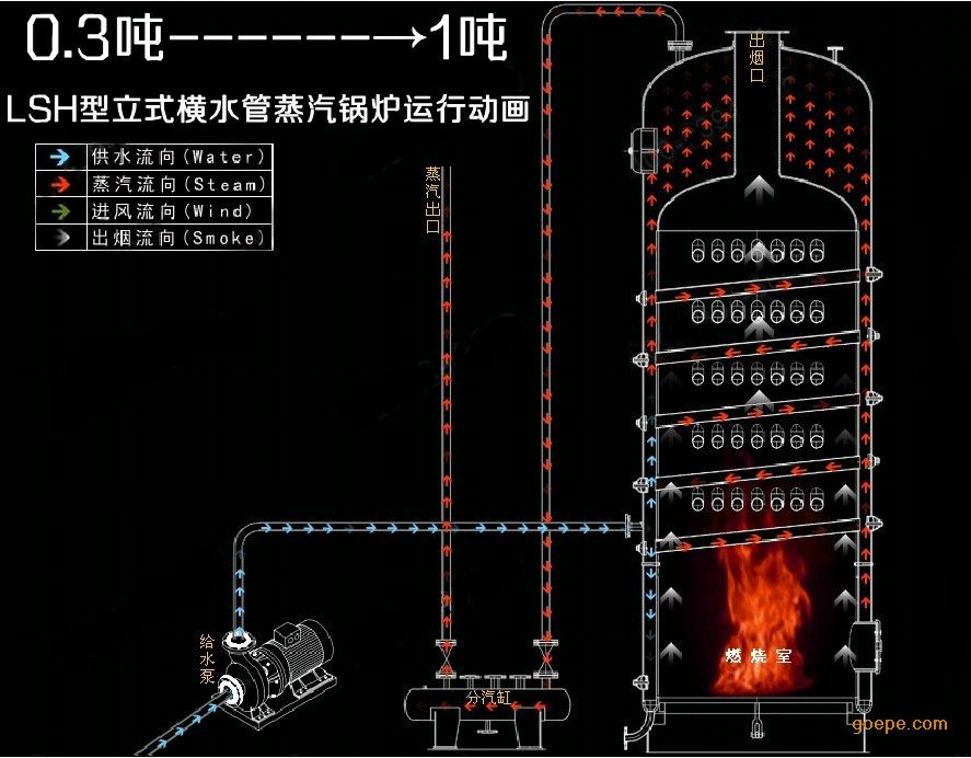 立式燃煤蒸汽锅炉