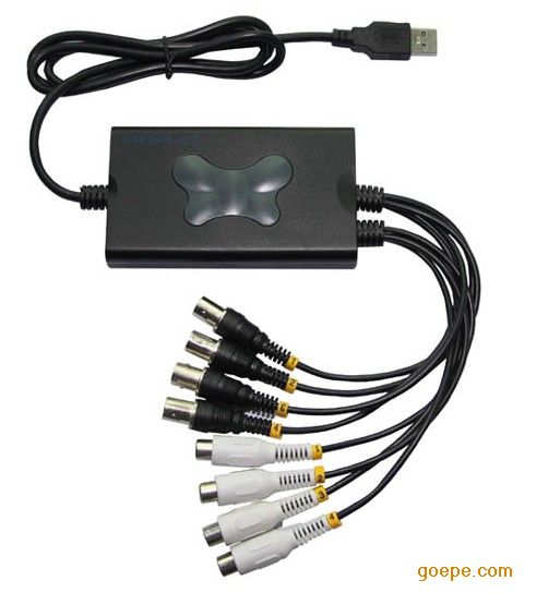 USB DVR-VCap3106:4路音视频输入,真正时实