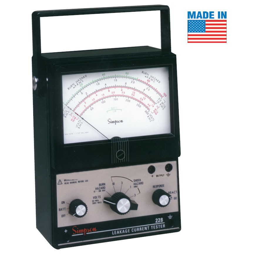 Simpson228 AC\/DC泄漏电流表
