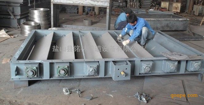 烟气挡板门 烟气脱硫挡板门 入口烟气挡板门