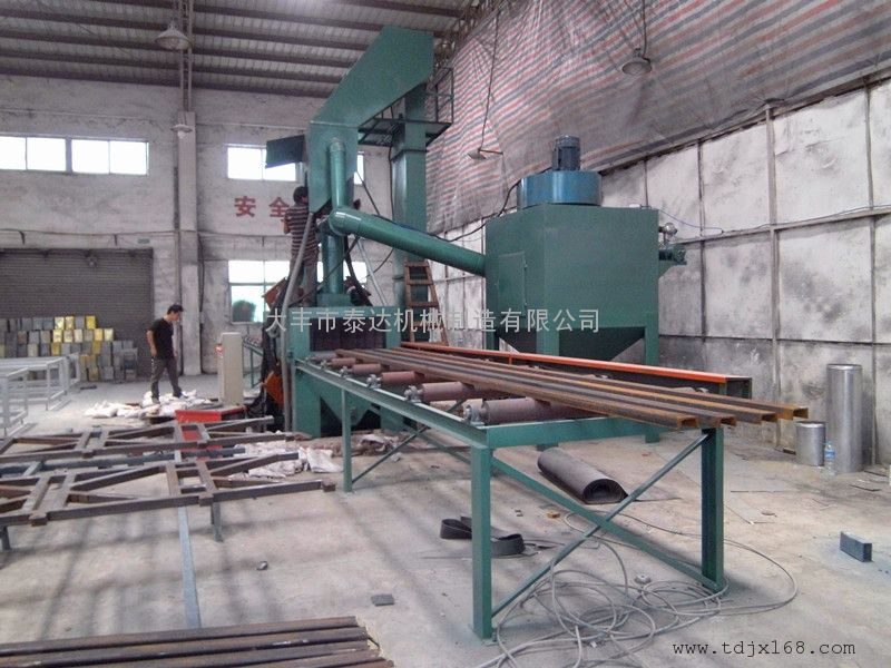 您可以向供应商询价得到该产品价格 产品型号:q6910槽钢除锈抛丸机 品