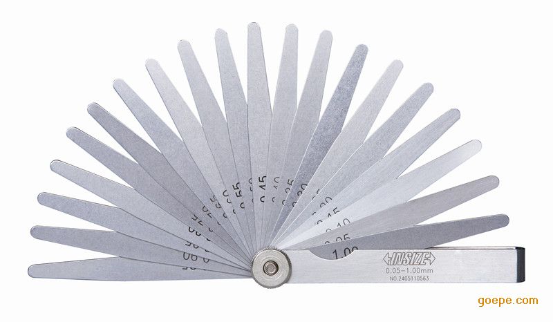 奥地利英仕 英示/insize 塞尺0.02-1.00mm 4602-17