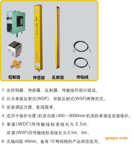 光栅-科力牌安全光栅-双手牌安全光栅价格