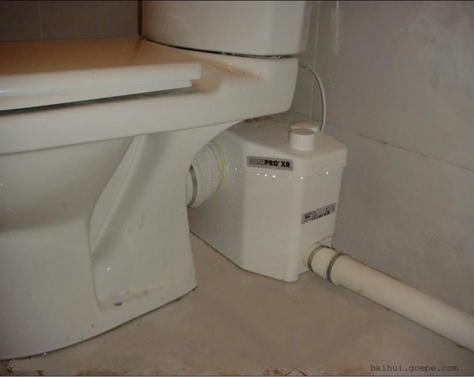 电动马桶污水提升泵 地下室别墅电动马桶污水提升器