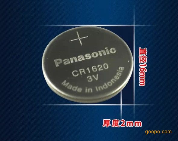 松下cr1620纽扣电池 3v锂电池-苏州利索捷电子有限图片