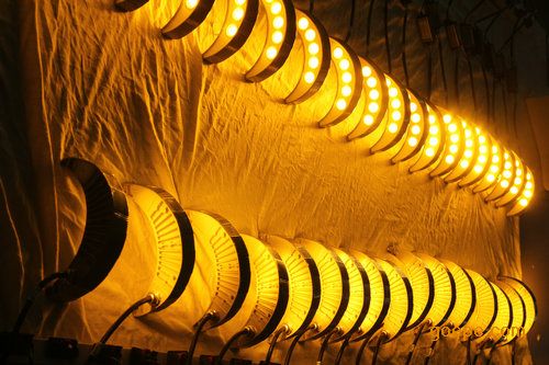 5W古建筑亮化照明LED瓦楞灯,仿古景观照明瓦