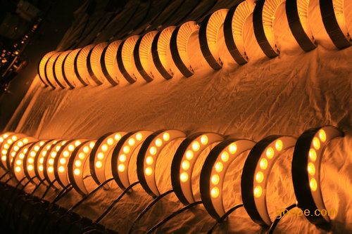 5W古建筑亮化照明LED瓦楞灯,仿古景观照明瓦