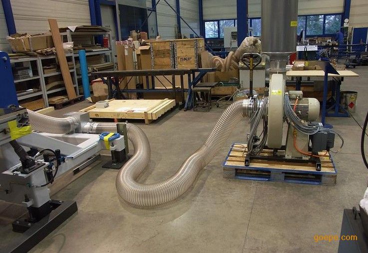 质量最好的PU风管 耐高温风管,镀铜钢丝风管上