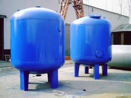 环保水处理行业通用碳钢防腐过滤软化储罐