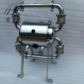 希伦卫生级气动隔膜泵XLQW-38PFBTF