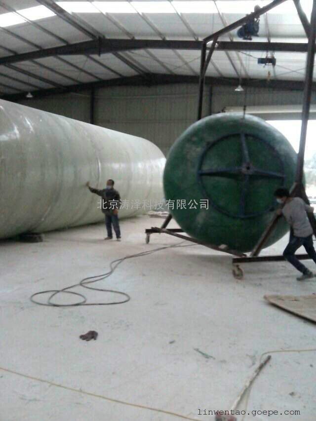 玻璃钢化粪池施工流程玻璃钢化粪池国标图集