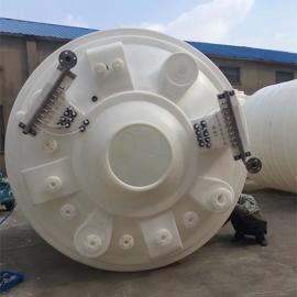 华社20吨混泥土塑化储罐污水处理循环水箱食品级白色大水桶产地20000L