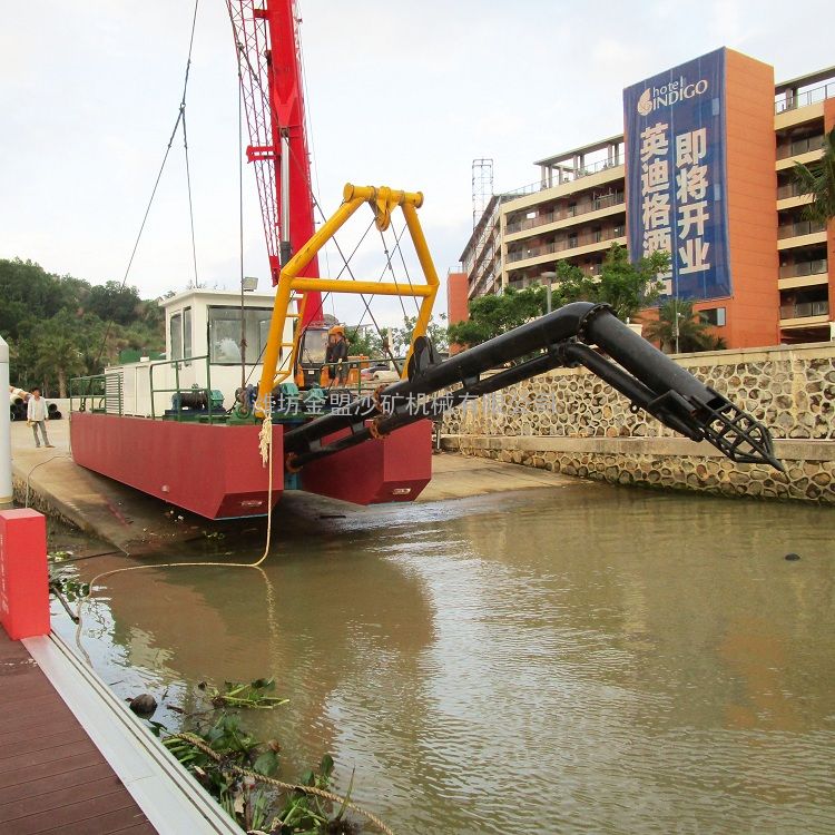 金盟近距离排沙的抽沙船用那种抽沙泵8寸