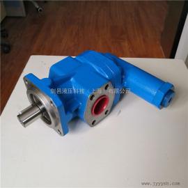 JIAN YI剑邑液压系统独立循环润滑冷却油泵 润滑系统低压大流量油泵KRACHT-KF50RF2