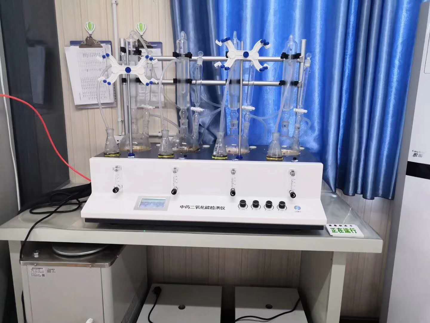 巴跃二氧化硫蒸馏实验室装置ba-zl4b