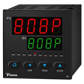 YUDIAN宇电 AI-808P可编程温控器 高精度温PID仪表 可带50段程序AI808P