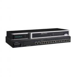 MOXA摩莎NPort 6650-16工业16端口RS-232/422/485 串口设备联网服务器