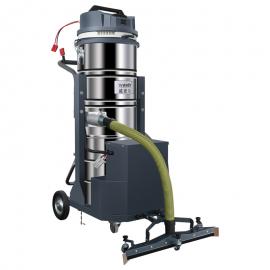 电瓶100P不锈钢1500W工业吸尘机清理工厂地面锂电池收集器威德尔（WAIDR）WD-100P