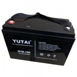 YUTAI蓄电池6-FM-12 12V12AH紧急电源宇泰蓄电池
