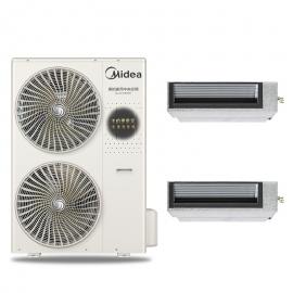 Midea（美的）美的中央空调家用户式别墅家庭多联机 美的空调VRV风管机MDVH-V120W/N1