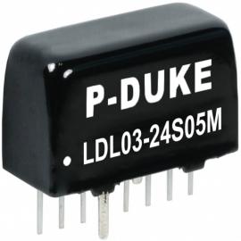 P-DUKE1600VDC绝缘电压模块电源LDL03-05S12