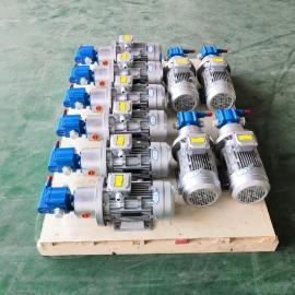 JIAN YI剑邑稀油润滑系统电机泵组 减速机齿轮箱油循环润滑油泵组KRACHT-KF80RF2