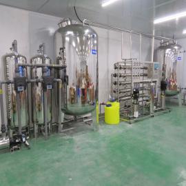 绿健全自动纯化水系统 医药行业用二级反渗透制水装置