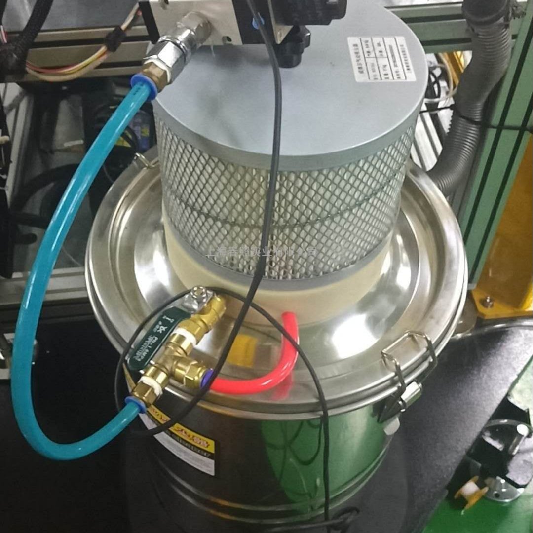 80L不锈钢气动型工业吸尘机三层过滤吸金属屑喷塑粉可吸水威德尔（WAIDR）WX-180