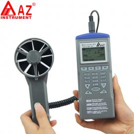 衡欣风速温湿度记录器风速计AZ9671