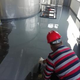 祯华防腐工程--加纳能源有限公司地坪采用聚脲防腐、耐磨涂层