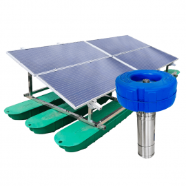 如克RSUN1500-PQ/RMT养殖业增氧设备 水体治理曝气机 太阳能