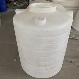 华社8000L施肥桶搅拌机 立式平底塑料储罐 8吨污水处理循环水箱