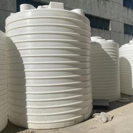 华社5000L全新LLDPE塑料污水处理储罐 水肥搅拌桶 5吨农业水箱