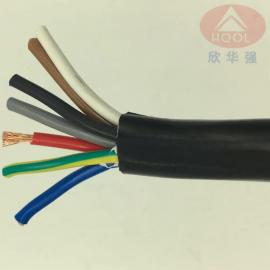 华强牌仪表信号屏蔽电缆H03V2V2-F 4*0.75电缆