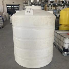 华社3000L施肥搅拌罐 防腐农业水箱 3吨PE塑料污水处理储罐