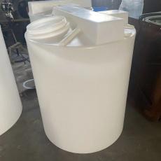 华社1500L防腐计量罐 PE塑料加药罐 1.5吨平底圆形搅拌罐