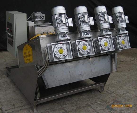 供应dlw100-4 动片螺旋式 污泥 脱水机