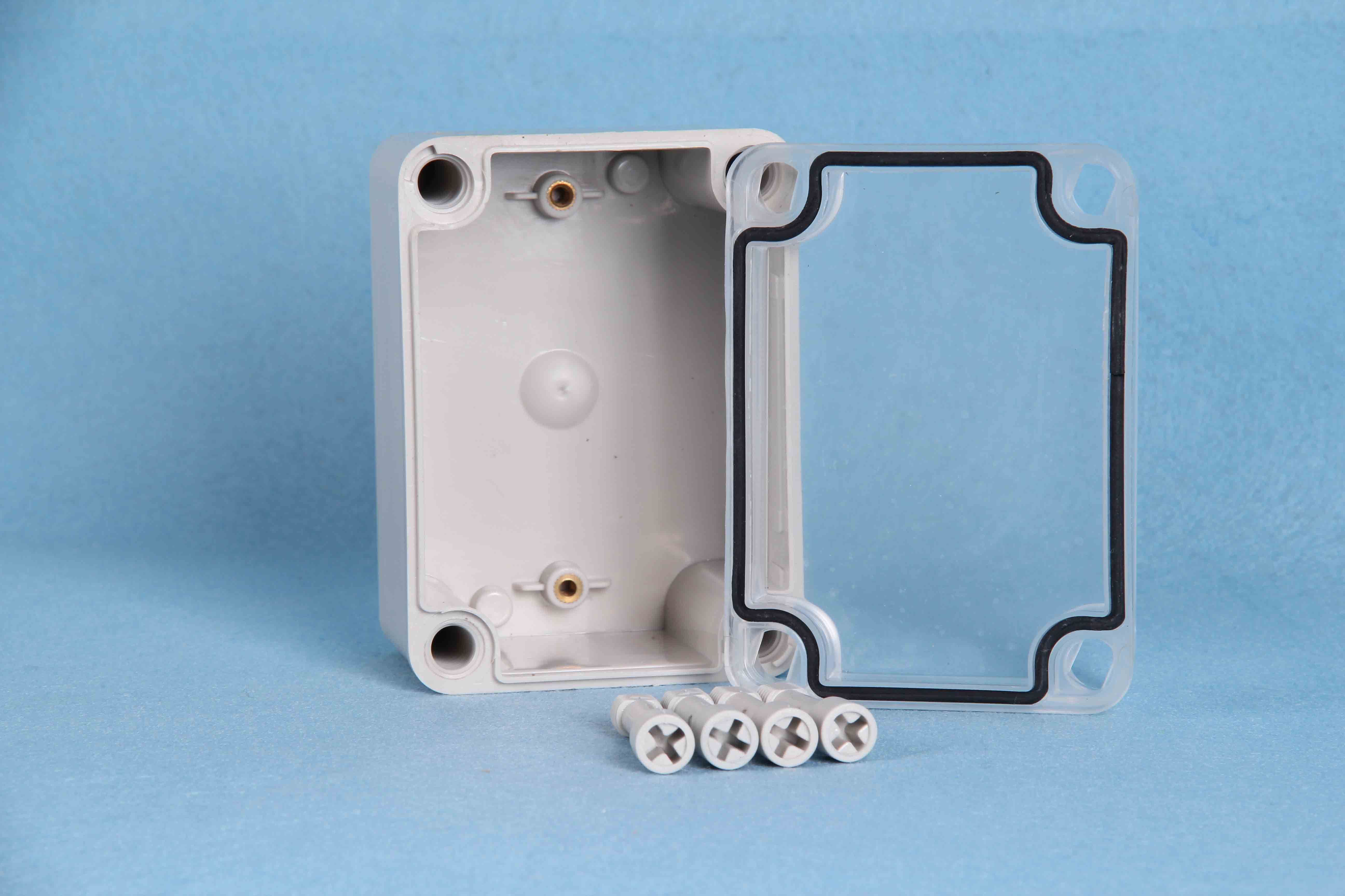 80*130*70透明盖防水盒 led电源接线盒