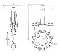 PZ43W-10R-DN100 316ֶբ