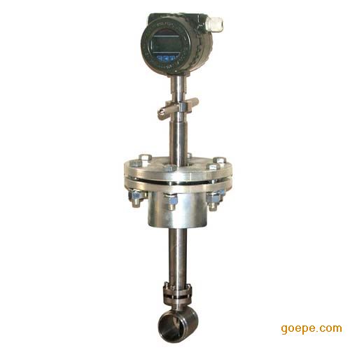 广州仪润大口径插入式蒸汽流量计现场显示不锈钢材质