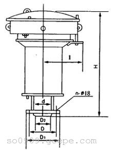 GYA-1-DN80储罐液压安全阀