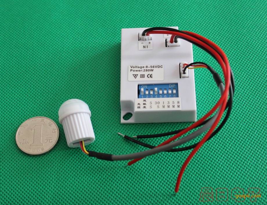 12V迷你小型人体感应开关|分体式开关/LED灯感应器