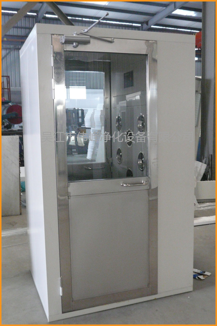 伟峰净化 三门风淋室 除尘风淋室 风淋室 风淋室原理