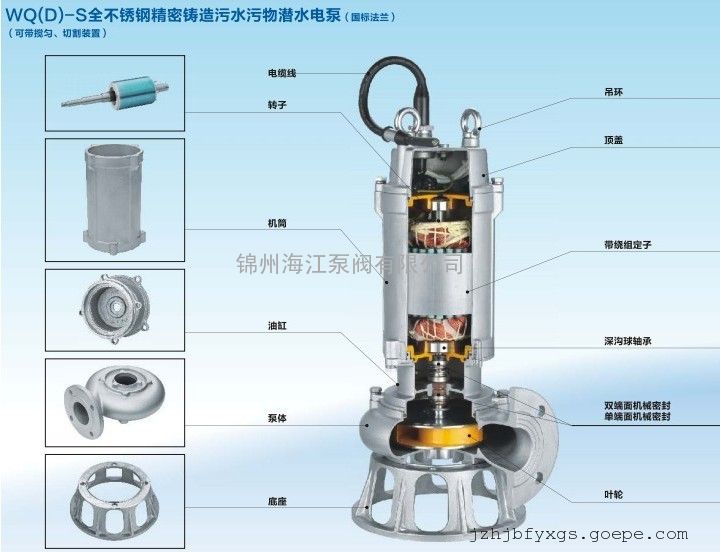 螺杆潜水泵怎么拆卸图图片