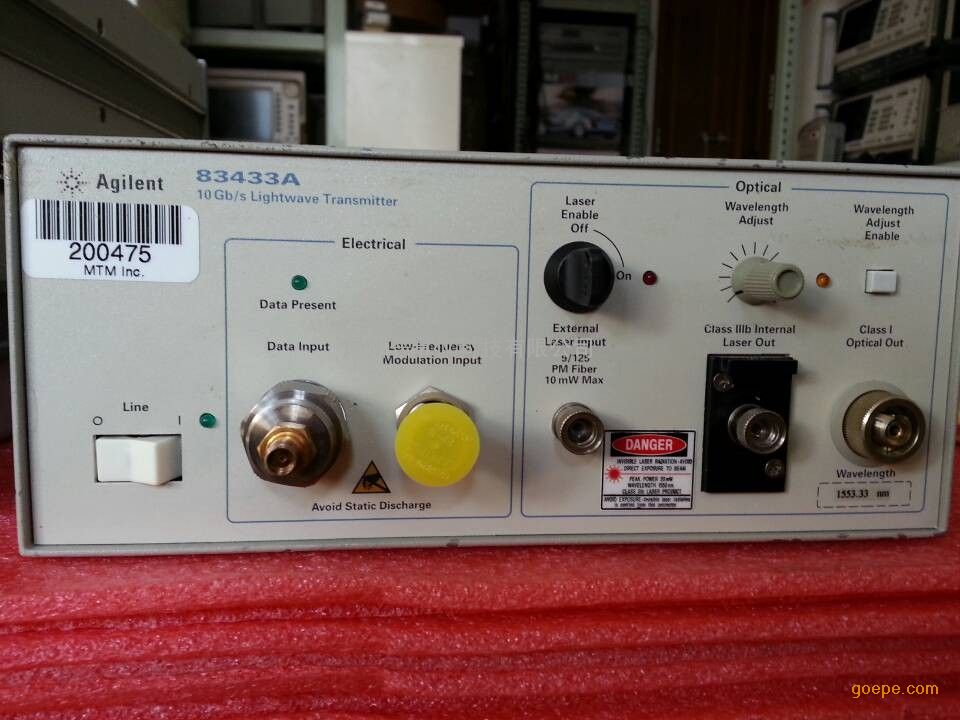 Agilent 83433A 10 Gb/s Ⲩ,