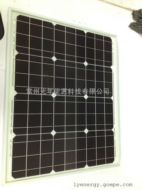 156单晶40瓦太阳能电池板