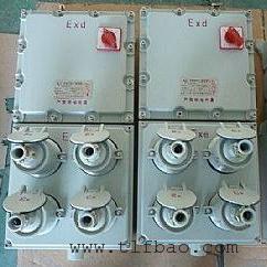 3回路防爆插座箱BXS 防爆铸铝电源插座箱