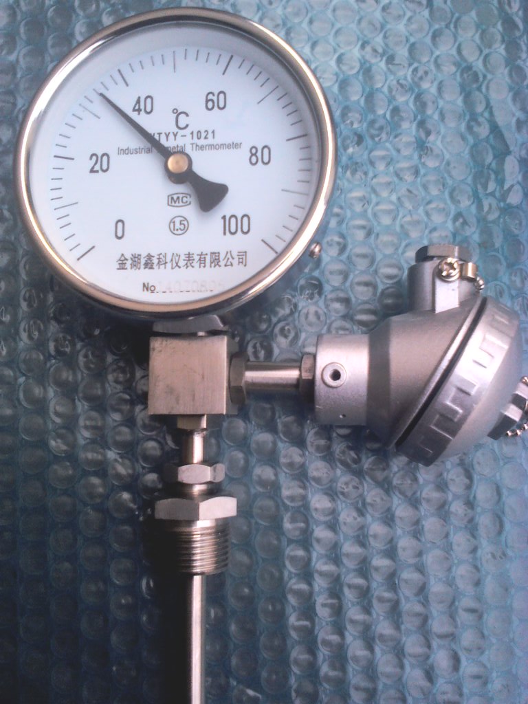 远传双金属温度计安装方式